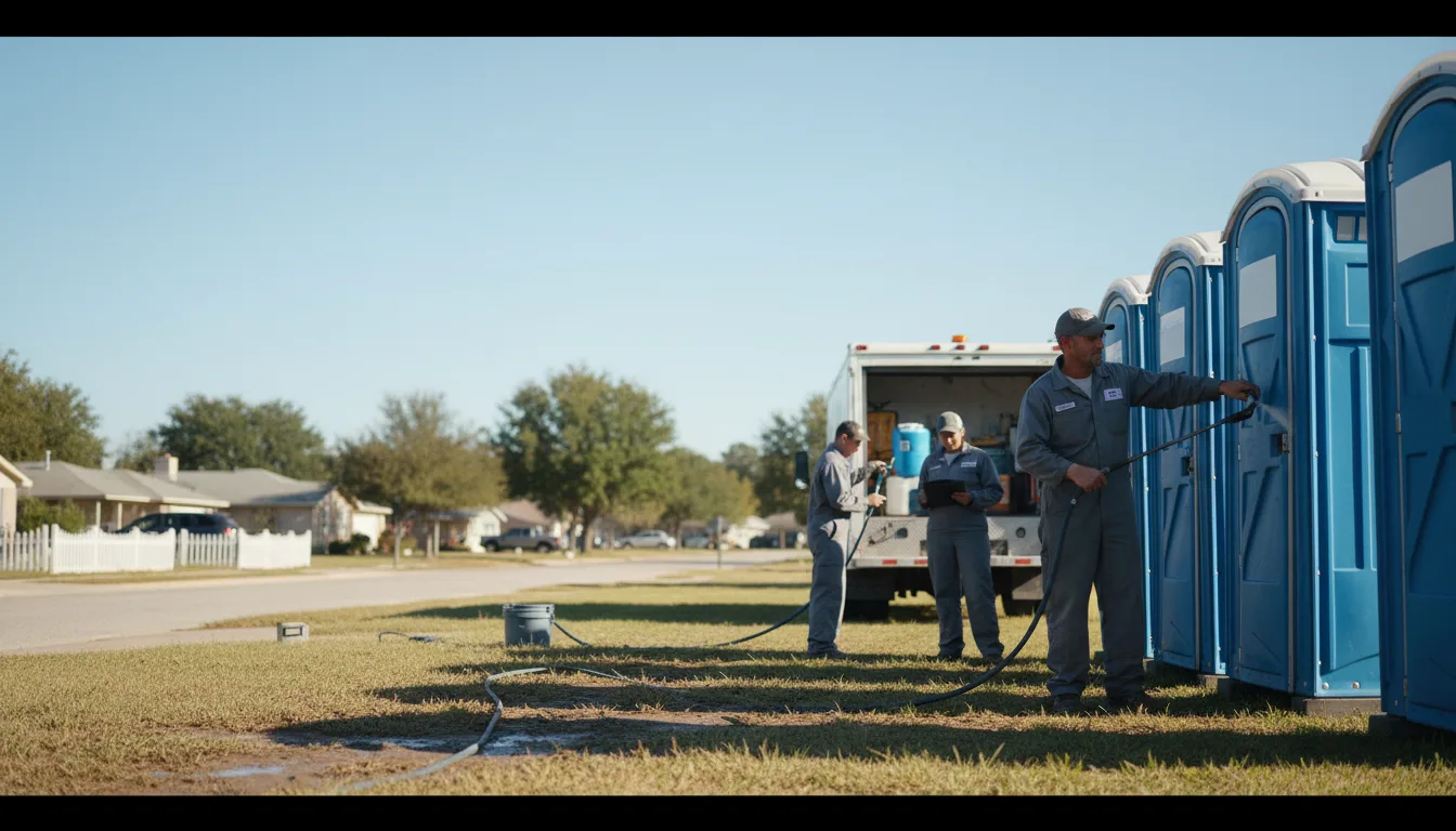 Long-Term Portable Toilet Rental in Pacific Junction, IA near me